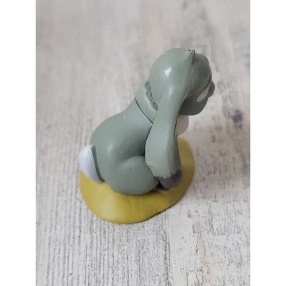 Mini Disney gray white rabbit forest animal toy figure - Picture 5 of 6